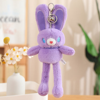 Dopamine-themed Bunny Toy For Your Backpack
