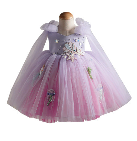 Ropa para niños Super Fairy Fairy Vestido para niñas pequeñas