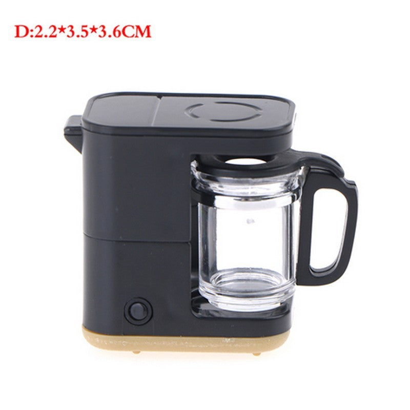112 Dollhouse Mini Model Miniature Three-color Oven Coffee Machine