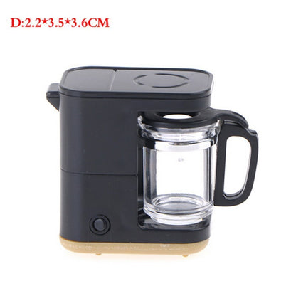 112 Dollhouse Mini Model Miniature Three-color Oven Coffee Machine