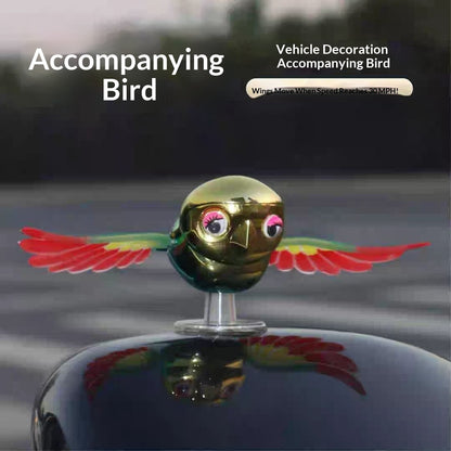 Jouet Compagnon Petit Oiseau de Voiture Une Décoration Extérieure de Voiture Unique et Nouveauté