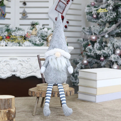 Christmas Faceless Old Man Doll Window Decoration