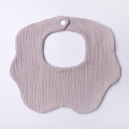 Infant And Toddler Supplies Candy-Colored Gauze Lace Bib