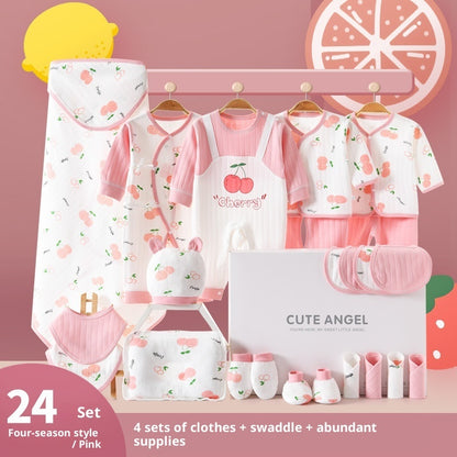 Ensemble cadeau de vêtements pour bébés en pur coton - Nouveauté