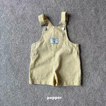 Korean Style Children's Clothing Suspender Pants