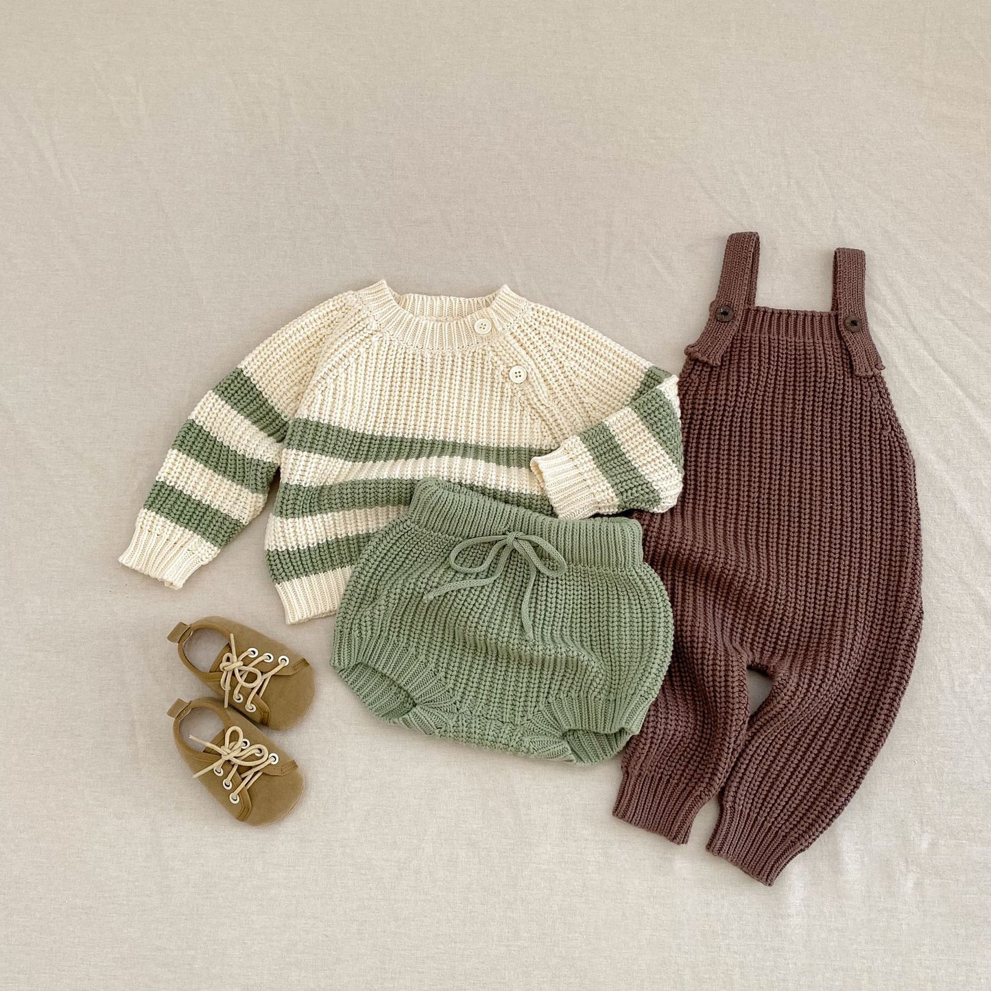 Baby Boys And Girls Autumn New Tops Pants Suit