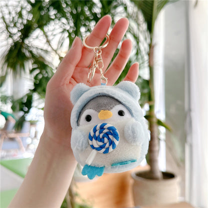 Poupée Pingouin Travesti Crème Glacée Petit Pendentif Poupée Façonneur
