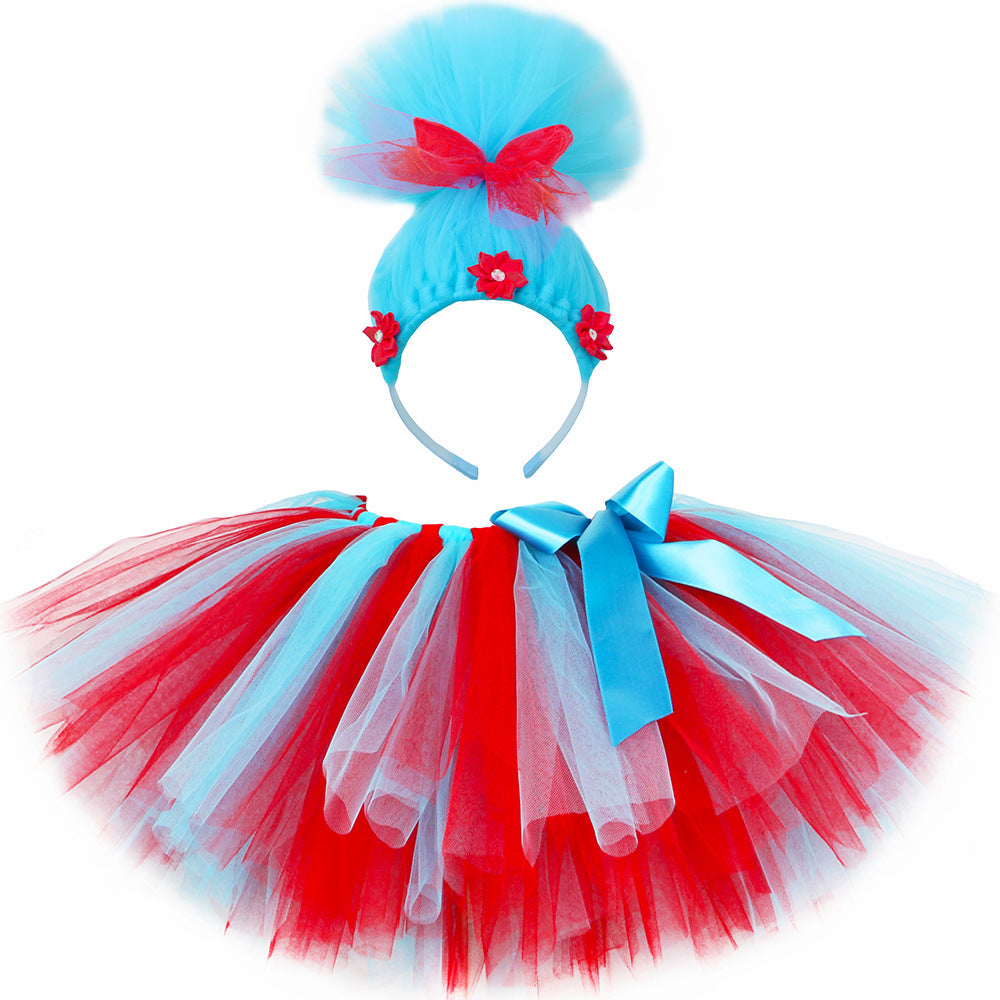 Falda de princesa de ballet elfa mágica para niños