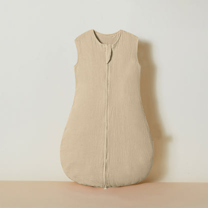 Double-layer Gauze Sleeping Bag Baby Sleeveless Gauze Anti-kicking Blanket