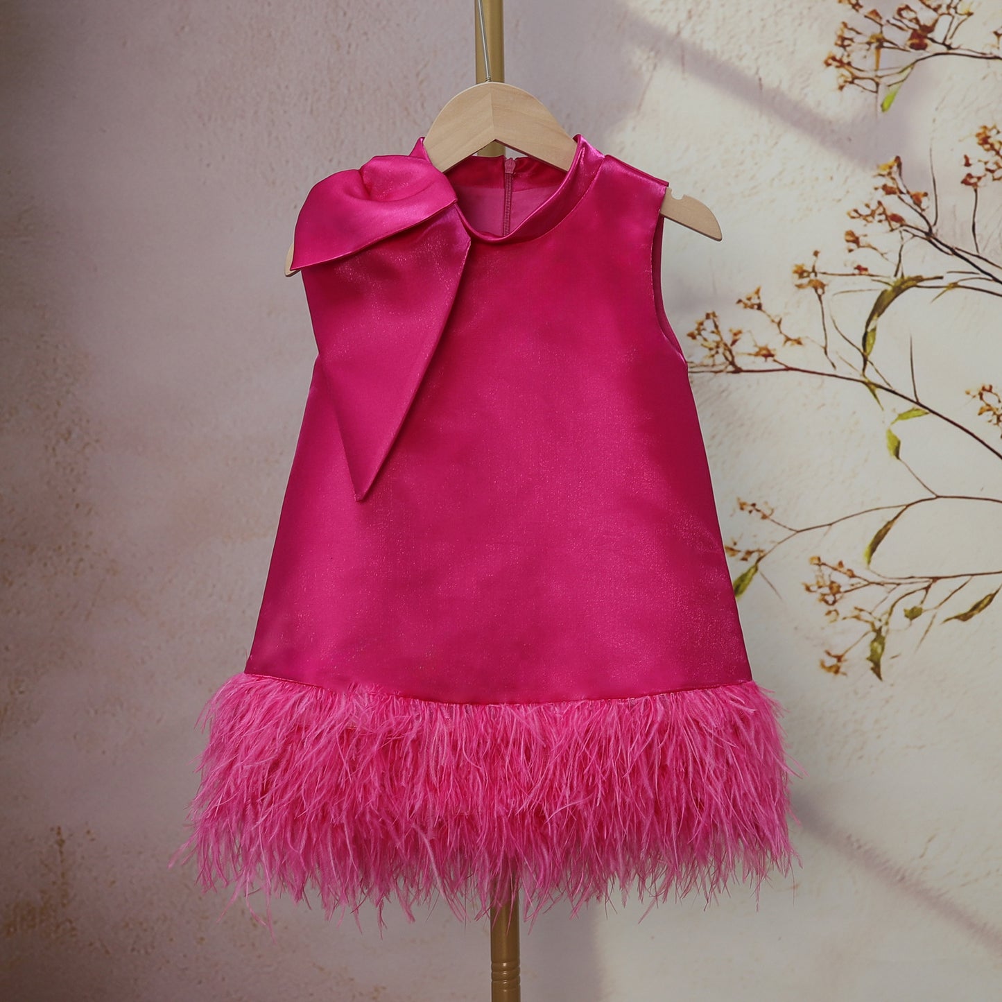 Summer New Patchwork Mesh Girls' Dress