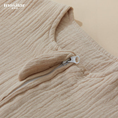 Double-layer Gauze Sleeping Bag Baby Sleeveless Gauze Anti-kicking Blanket