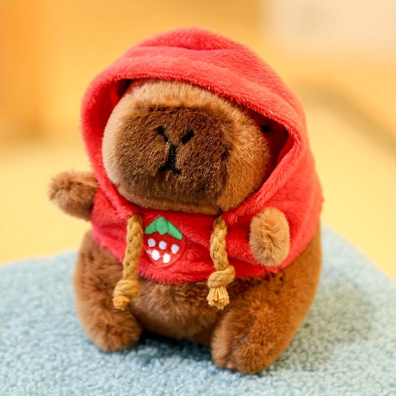 Cute Puffer Plush Toy Hoodie Doll Decoration