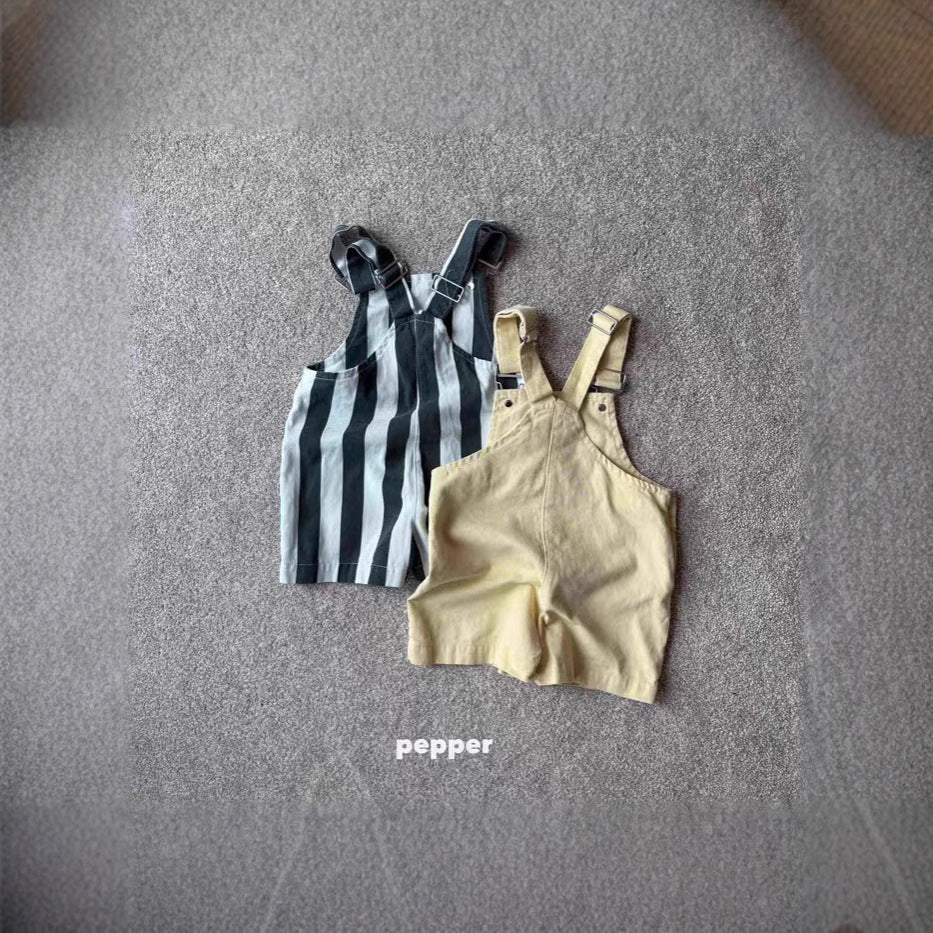 Korean Style Children's Clothing Suspender Pants