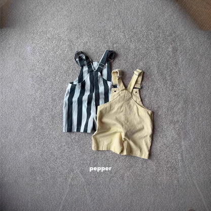 Korean Style Children's Clothing Suspender Pants