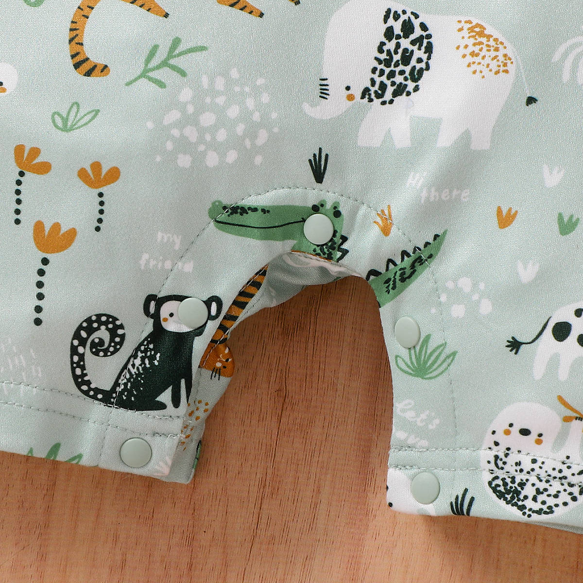 Boys Fashion Summer Short Sleeve Rompers
