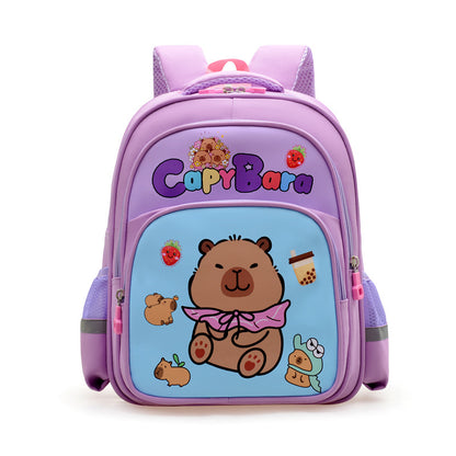 New Children's School Bag Cartoon Capabala School Bag