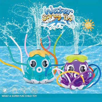 Outdoor Octopus Sprinkler Play Water Octopus Grass Sprinkler Toy