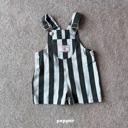Korean Style Children's Clothing Suspender Pants