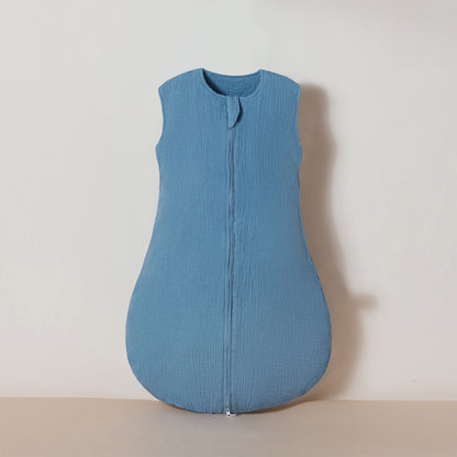 Double-layer Gauze Sleeping Bag Baby Sleeveless Gauze Anti-kicking Blanket