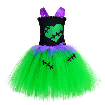 Halloween Vampire Dress Girls Suit