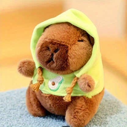Cute Puffer Plush Toy Hoodie Doll Decoration
