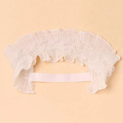 Children's Lace Decor Hat Summer Thin Princess Care Door Bow Baby Girl Hair Band
