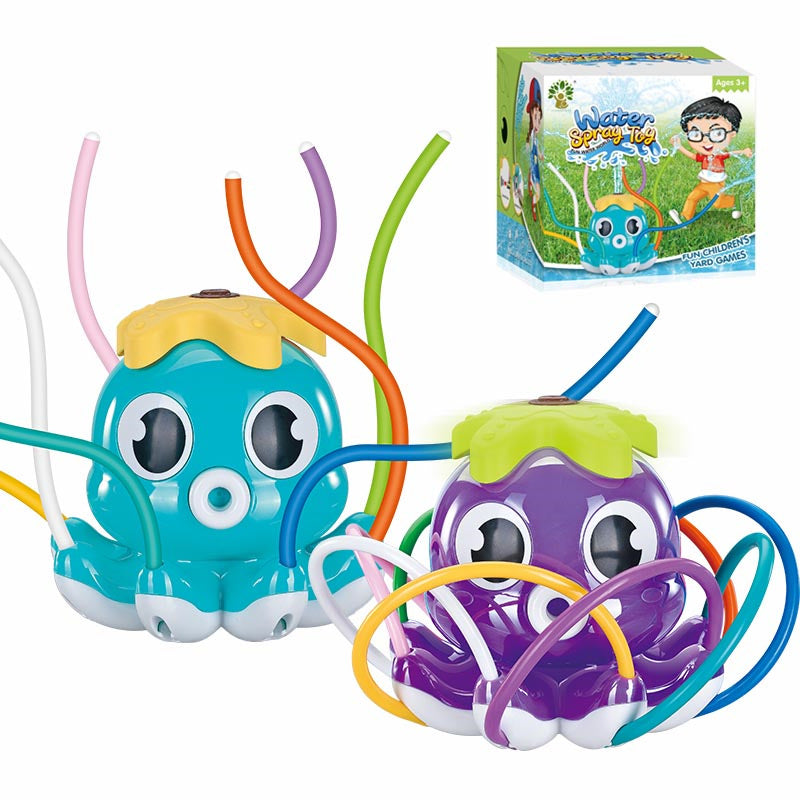Outdoor Octopus Sprinkler Play Water Octopus Grass Sprinkler Toy
