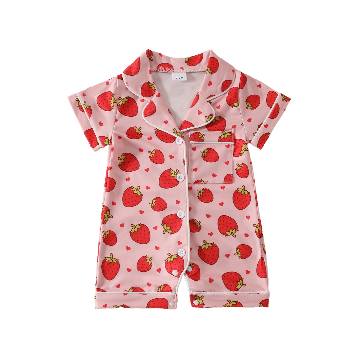 Printed Fashion Personalized Girls' Bow Jumpsuit