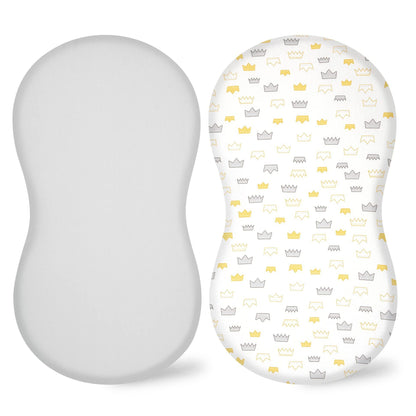 Baby Cradle Fitted Sheet Elastic Printing Baby Caring Table Changing Cover