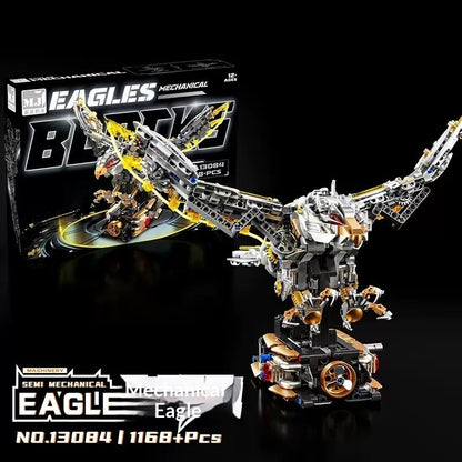 US And Electric Mechanical Lion And Whale Building Blocks That Also Double As Toys
