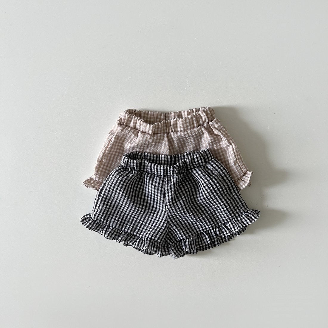 Girls' Ear Edge Short Sleeve Set