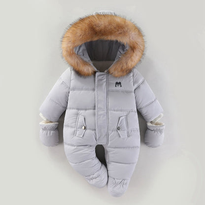 Jumpsuit Fleece-lined Quilted Cotton-padded Clothes