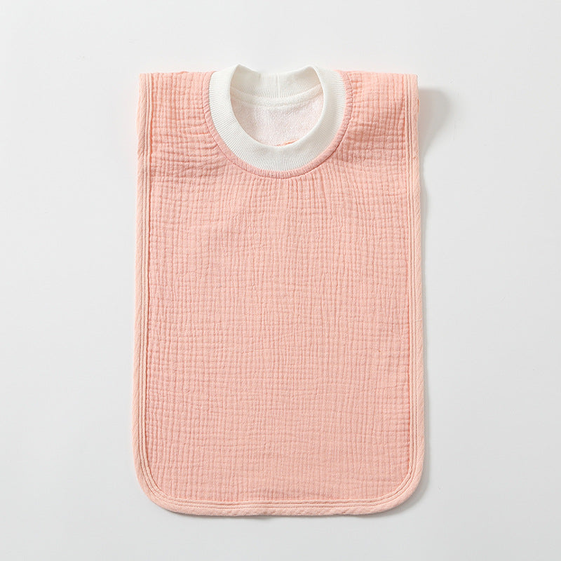 Bavette-serviette pour enfants grand format anti-taches