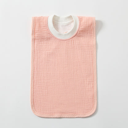 Bavette-serviette pour enfants grand format anti-taches