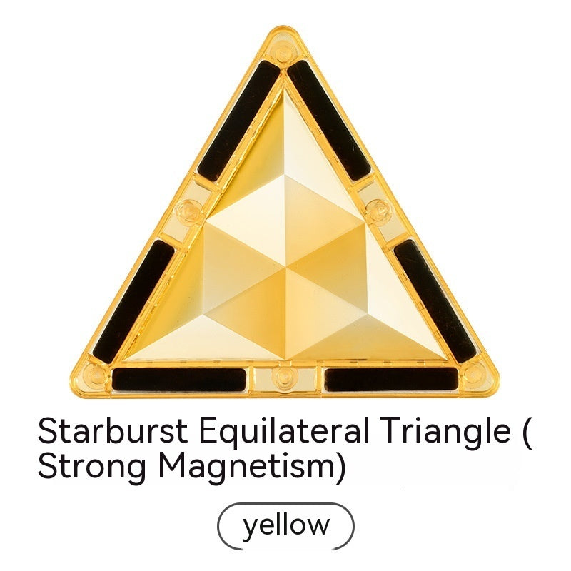 Color Window Asterism Magnetic Building Blocks Assembly