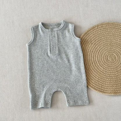 Baby Jumpsuit Grade A Summer Sleeveless Vest