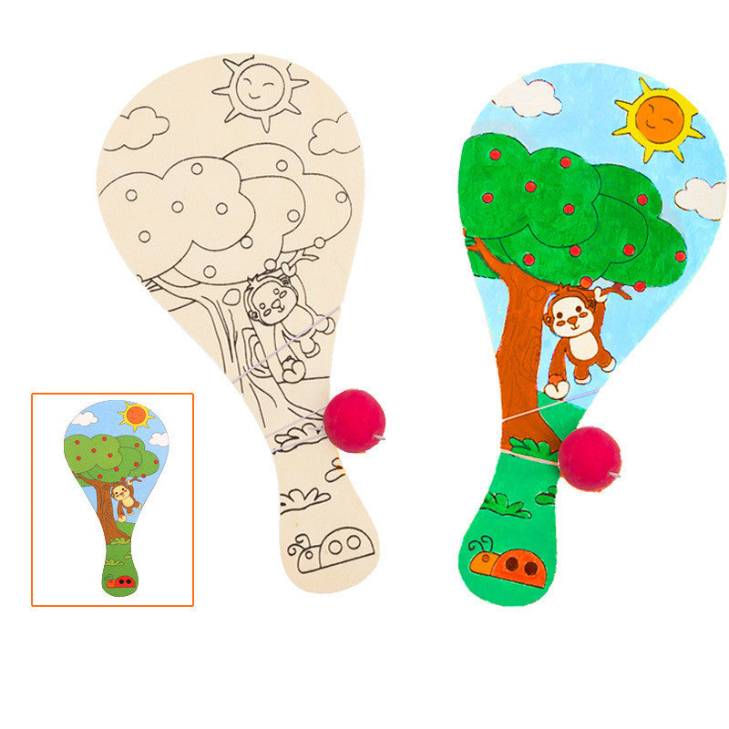 Children's Handmade Painting Creative Graffiti Ball Toy