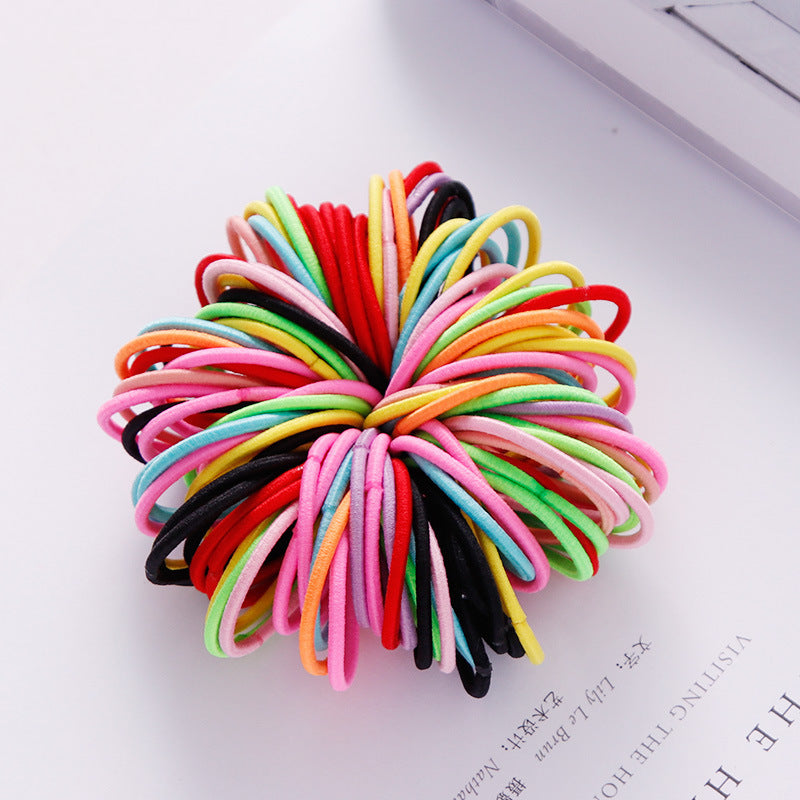 Nylon Does Not Hurt Hair Color Children's Rubber Band
