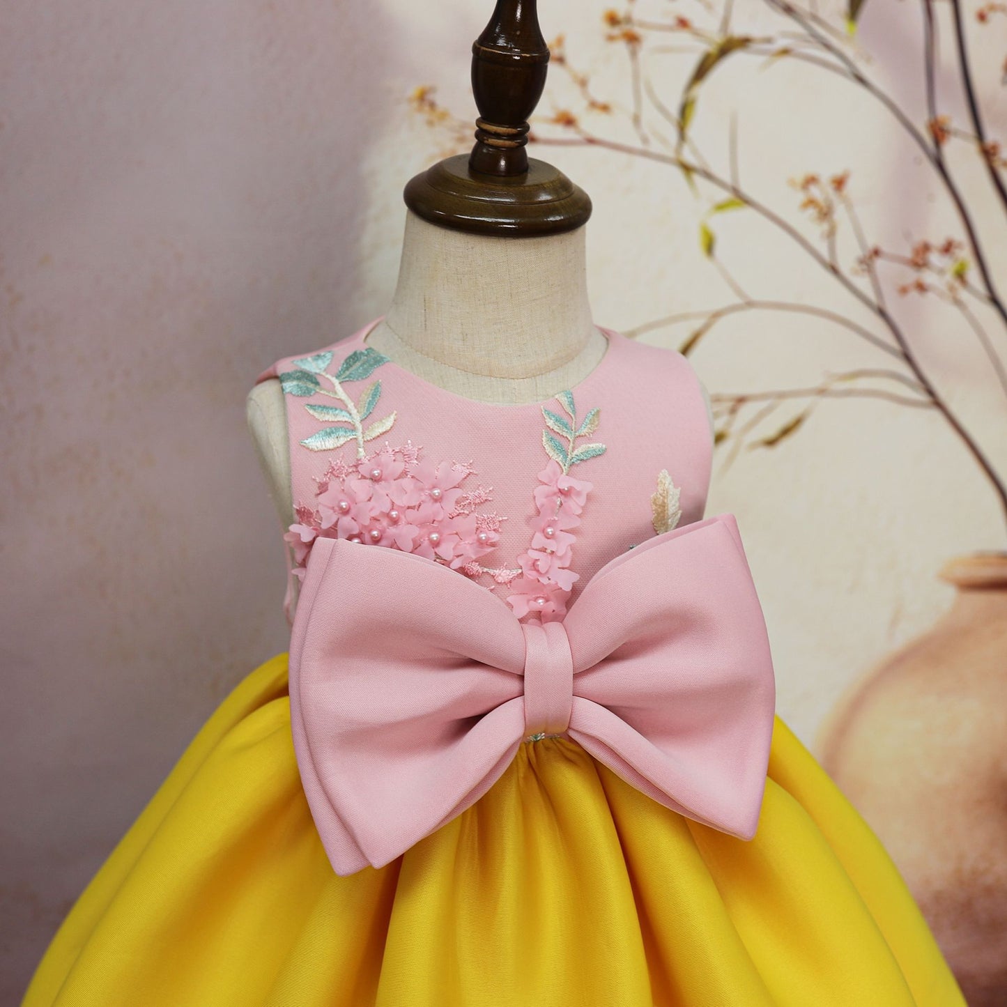 Summer Children's Bow Cute Princess Dress