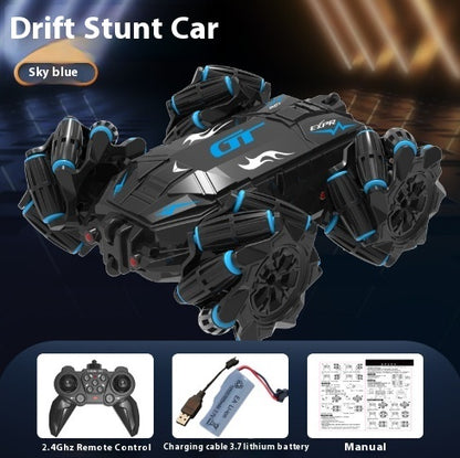 Double-sided Stunt Drift Remote Control Car Lighting Effect Four-wheel Drive Power