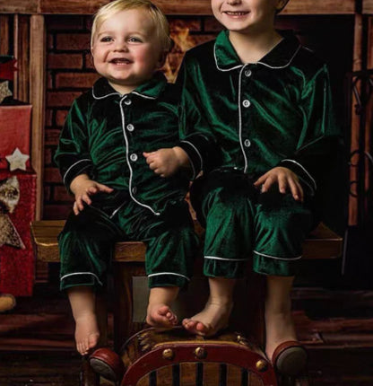 New SpringFall Cotton Pajama Set For Kids