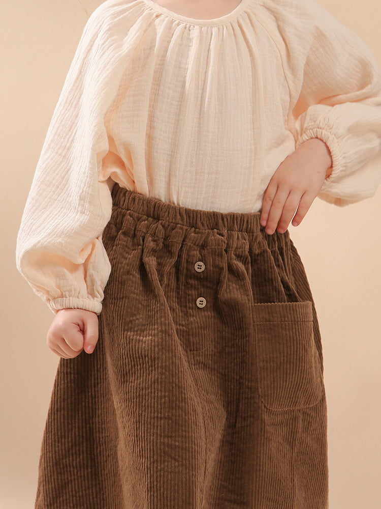 Cotton Double-layer Gauze Shirt Spring And Autumn Shirts