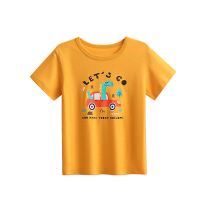 Pure Cotton Half Sleeve Baby Western Style Top