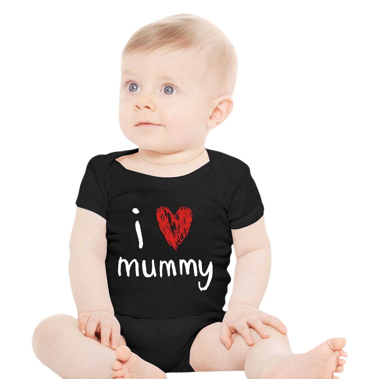 English Letter Printed Cotton Baby Romper