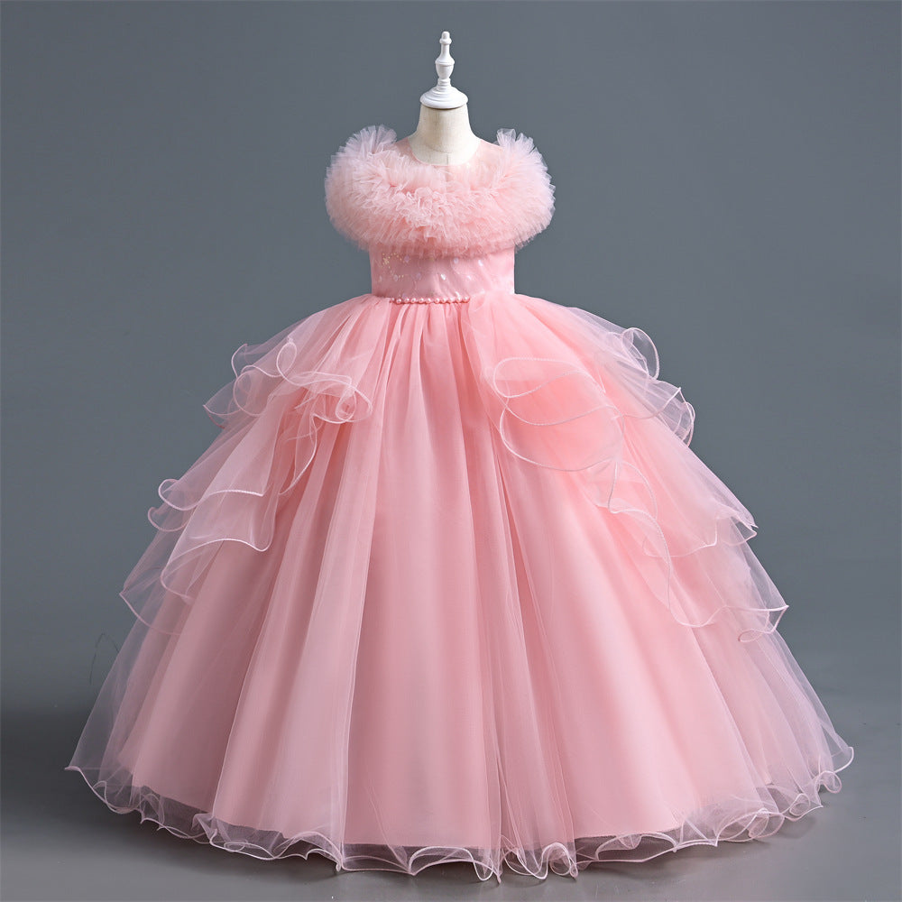 Girls Fashion Casual Princess Dress Western Style