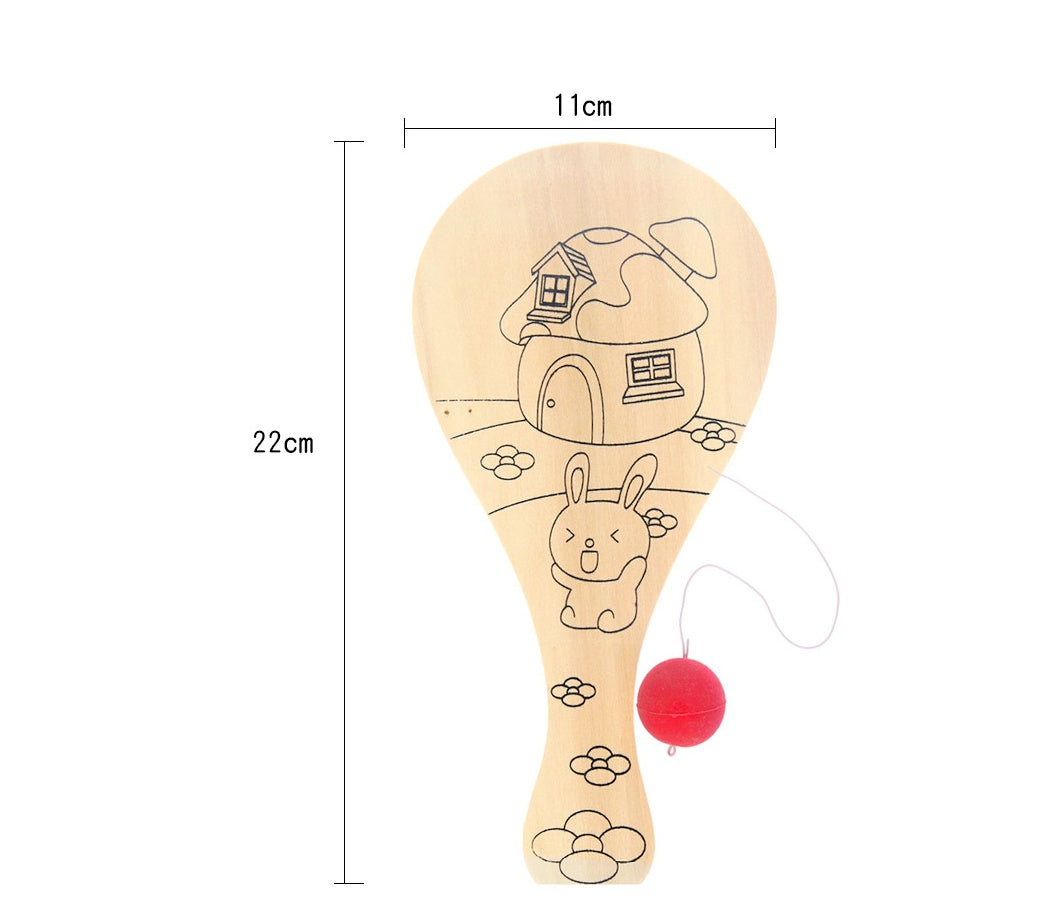 Children's Handmade Painting Creative Graffiti Ball Toy