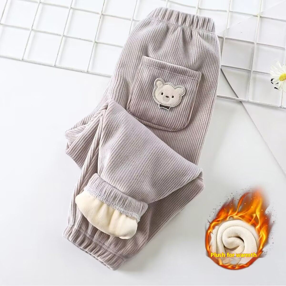 Fashion Corduroy Casual Pants Boys And Girls