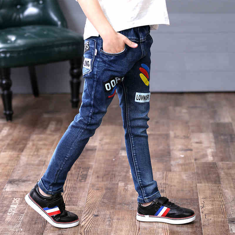 Jeans Garçon Automne et Hiver Nouveauté Velours Une pièce