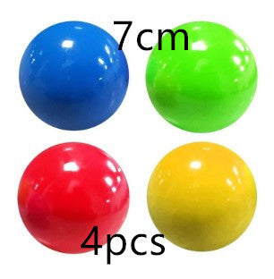 Decompression toy sticky wall ball