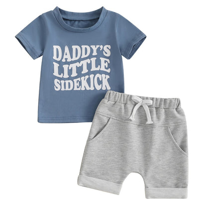 Boys' Fashion Engineering Vehicle Printing Suit